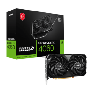 MSI RTX 4060 VENTUS 2X 8GB OC BLACK EDITION