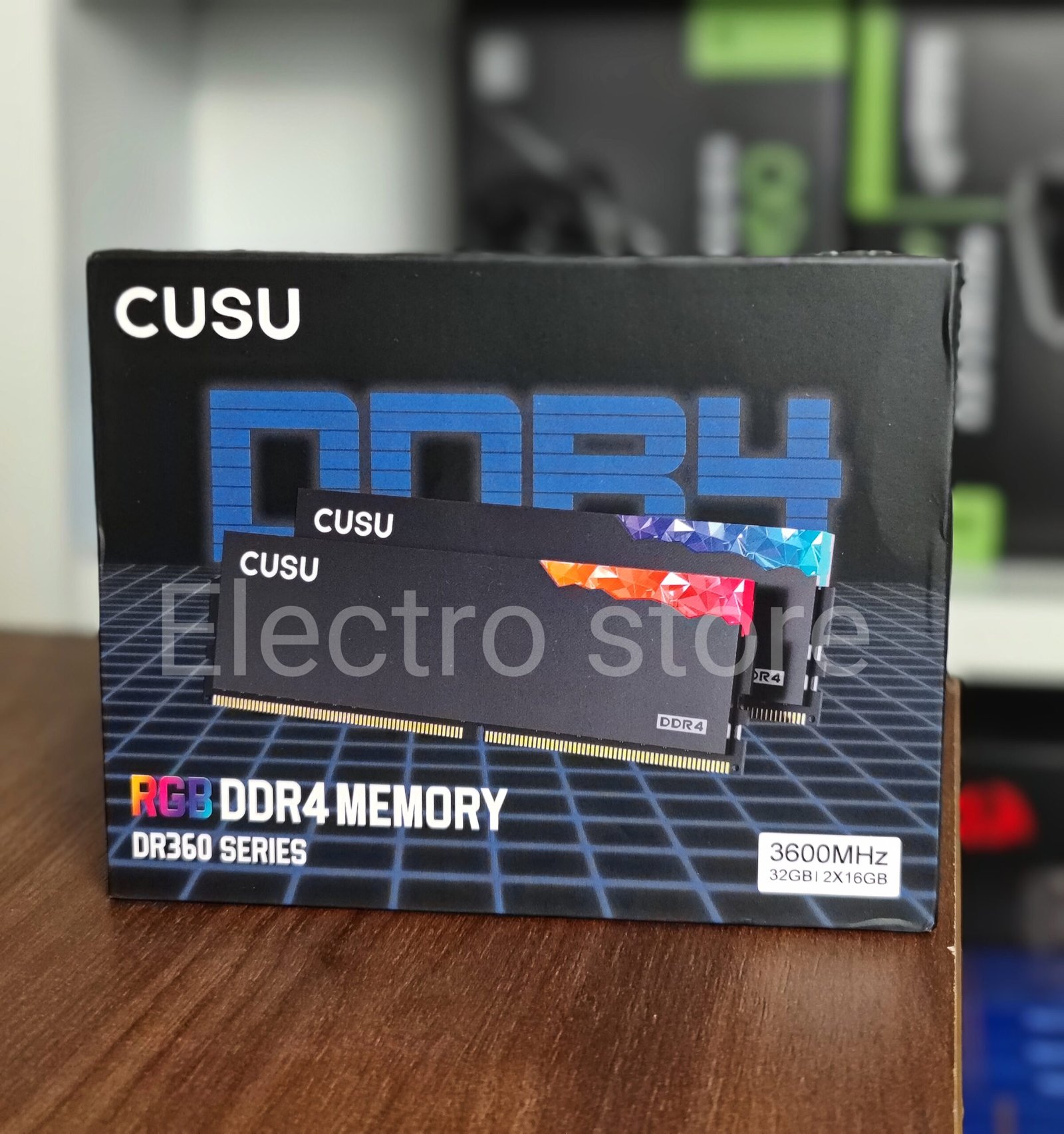 CUSU RGB RAM DDR4 DUAL CHANNEL Memory 3600 mhz (16GB) - Image 3