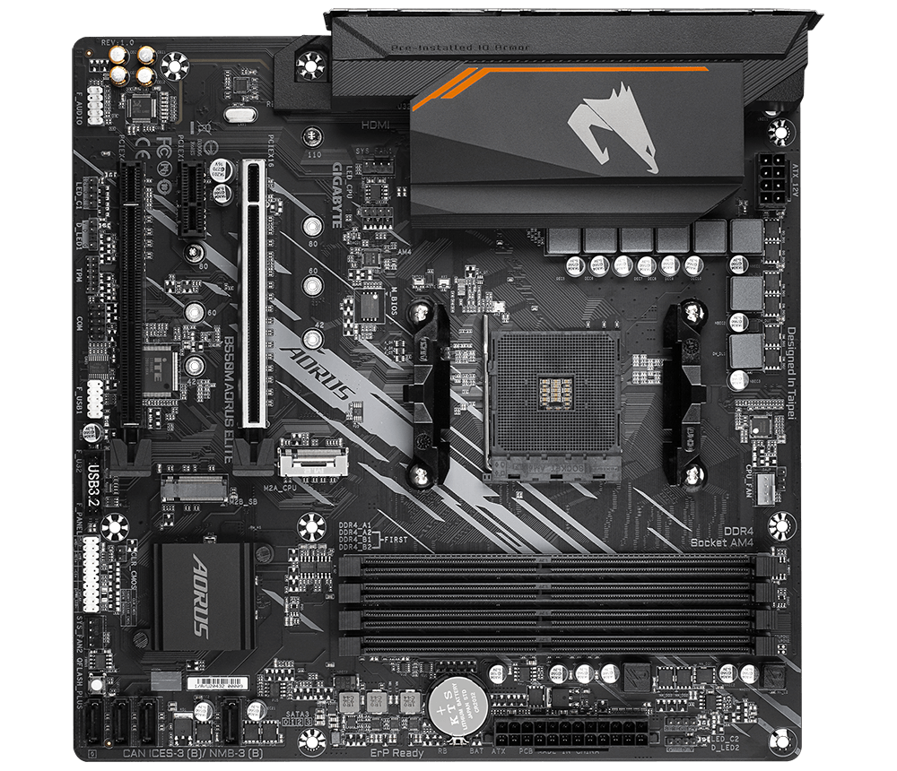 GIGABYTE B550M AORUS ELITE - Image 2