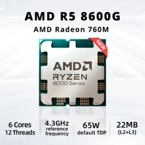 AMD Ryzen 5 8600G CPU (4.3 - 5.0 Ghz) (TRAY)