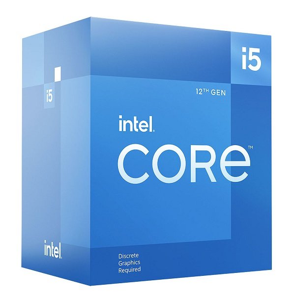 intel Core i5 12400F CPU (2.5 GHz / 4.4 GHz) (Box)