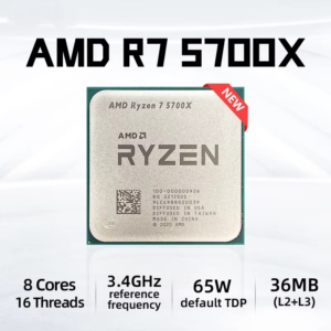 AMD Ryzen 7 5700X CPU (3.4 - 4.6Ghz) (TRAY)