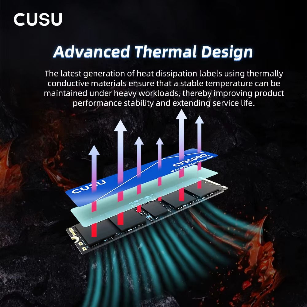 SSD Nvme M.2 Gen 3 CUSU CV3500Q (512GB /1TB) - Image 3