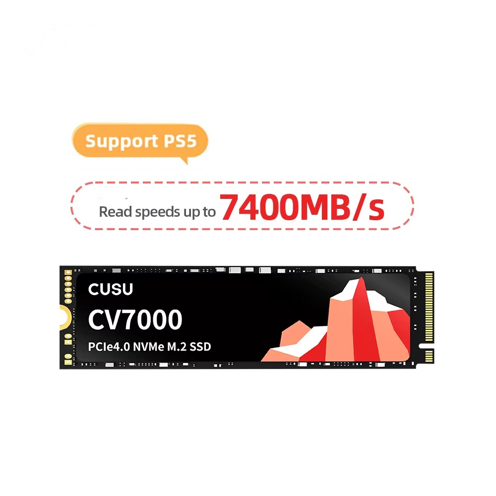 Cusu SSD NVME GEN 4 (1Tb) (7400MB/S)