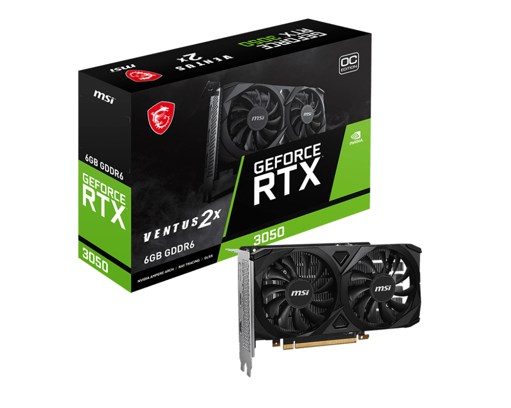 Msi Geforce Rtx 3050 Ventus 2x 6GB Oc