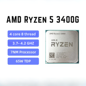 AMD Ryzen 5 3400G CPU (3.7- 4.2Ghz) (TRAY)