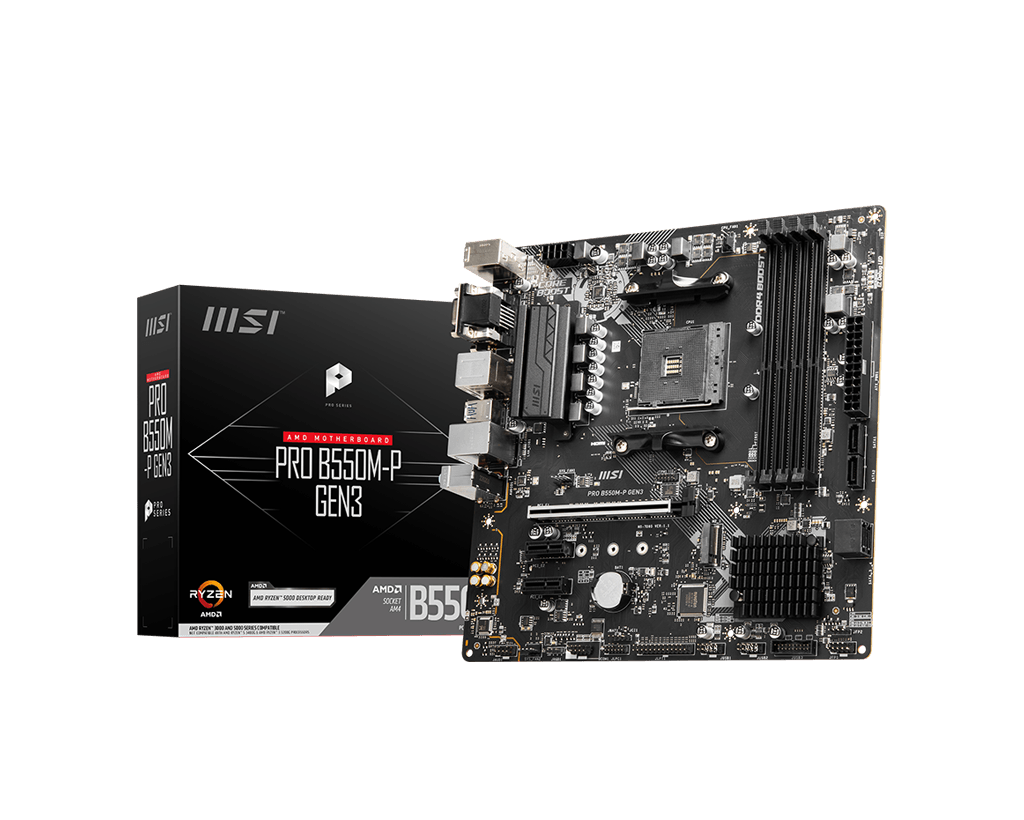 MSI PRO B550M-P GEN3 DDR4