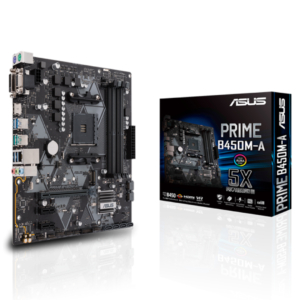 ASUS PRIME B450M-A (4x slots) DDR4 128GB