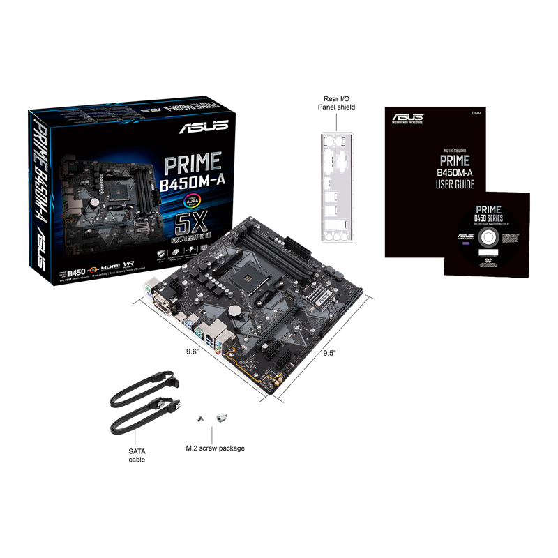 ASUS PRIME B450M-A (4x slots) DDR4 128GB - Image 5