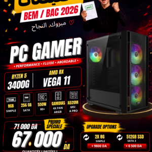 Config 3400G